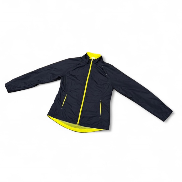 Danskin Now - Women's Windbreak Jacket - Black and Yellow - Picture 1 of 6